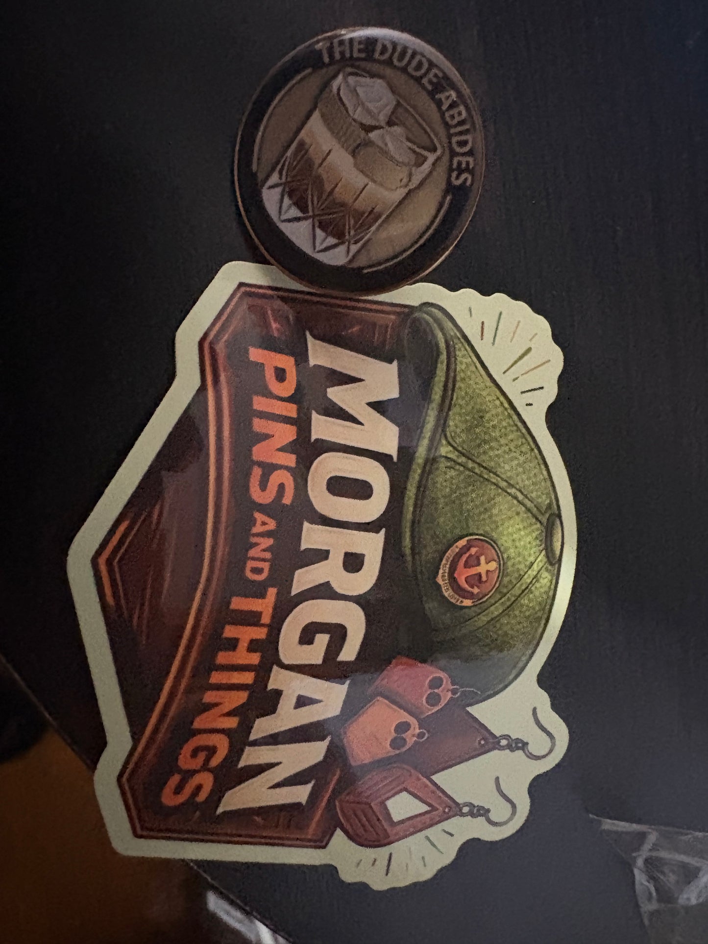 The Dude Abides Cocktail UV Pin