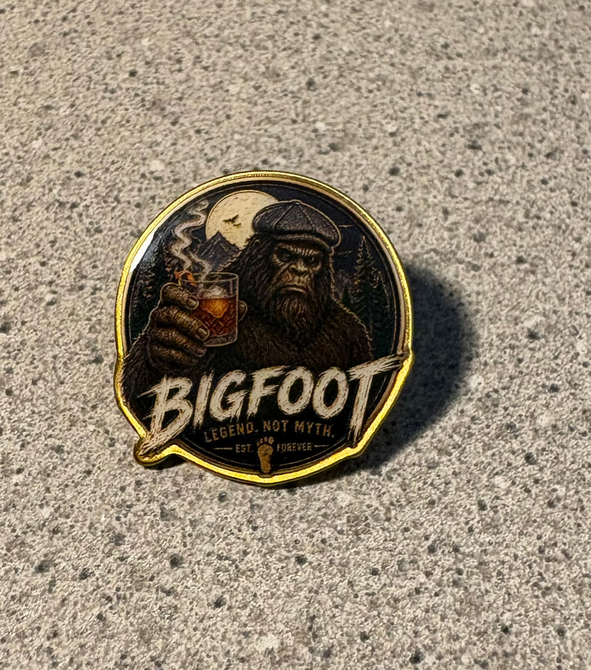 BIGFOOT ON THE ROCKS