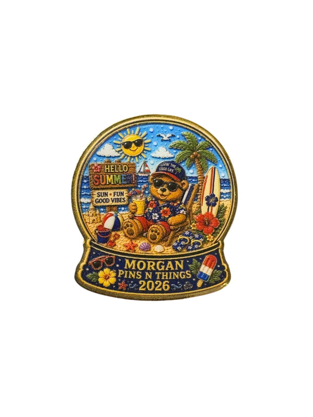 Hello Summer! – 2026 Limited Edition UV Pin