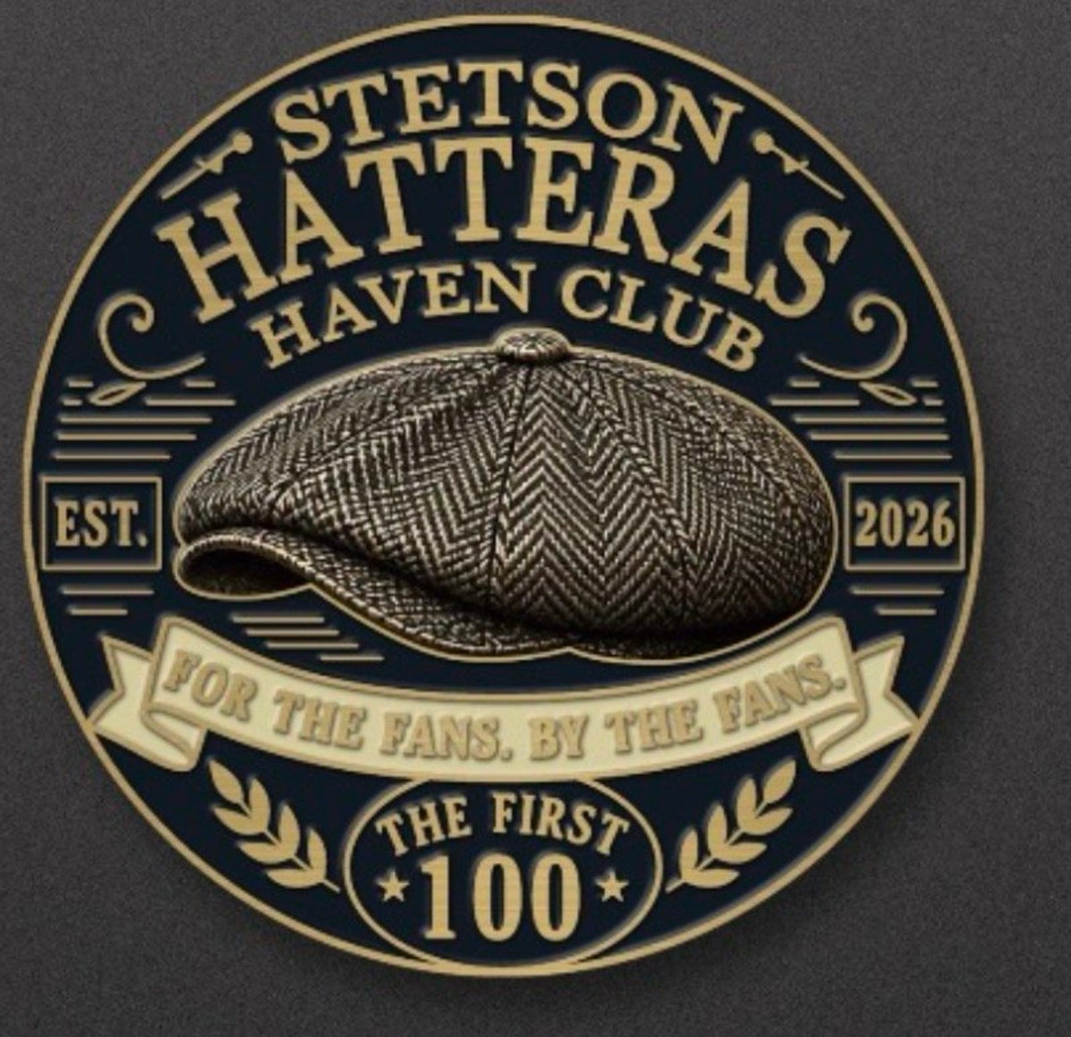 Stetson Hatteras Pin