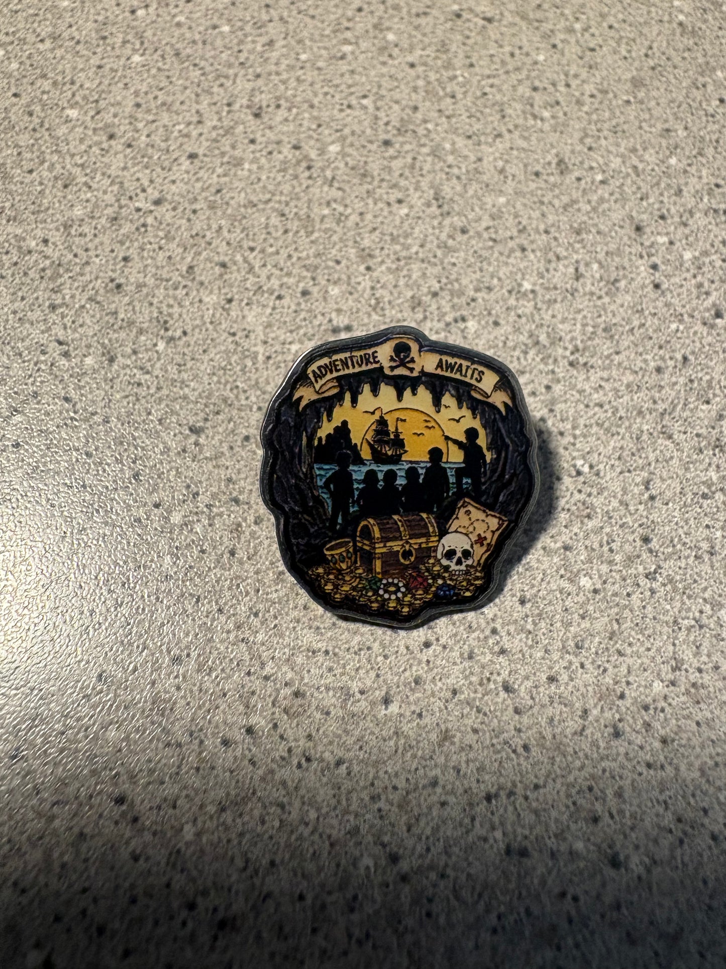 Adventure Awaits – 1” Limited Edition UV Pin Series 2