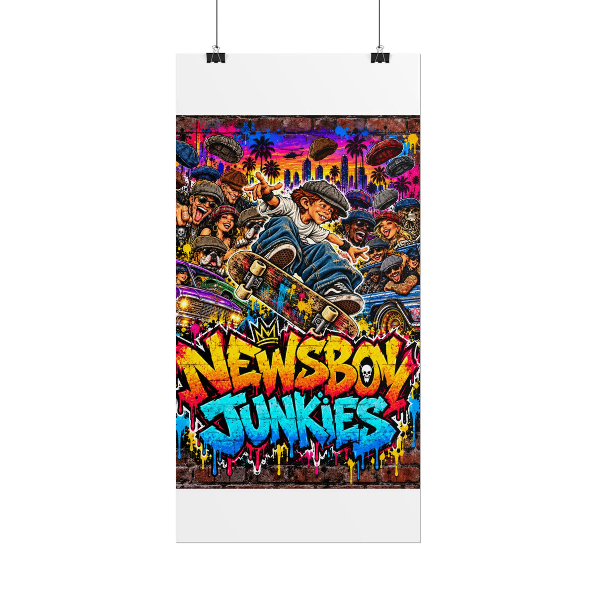 Newsboy Junkies-Posters