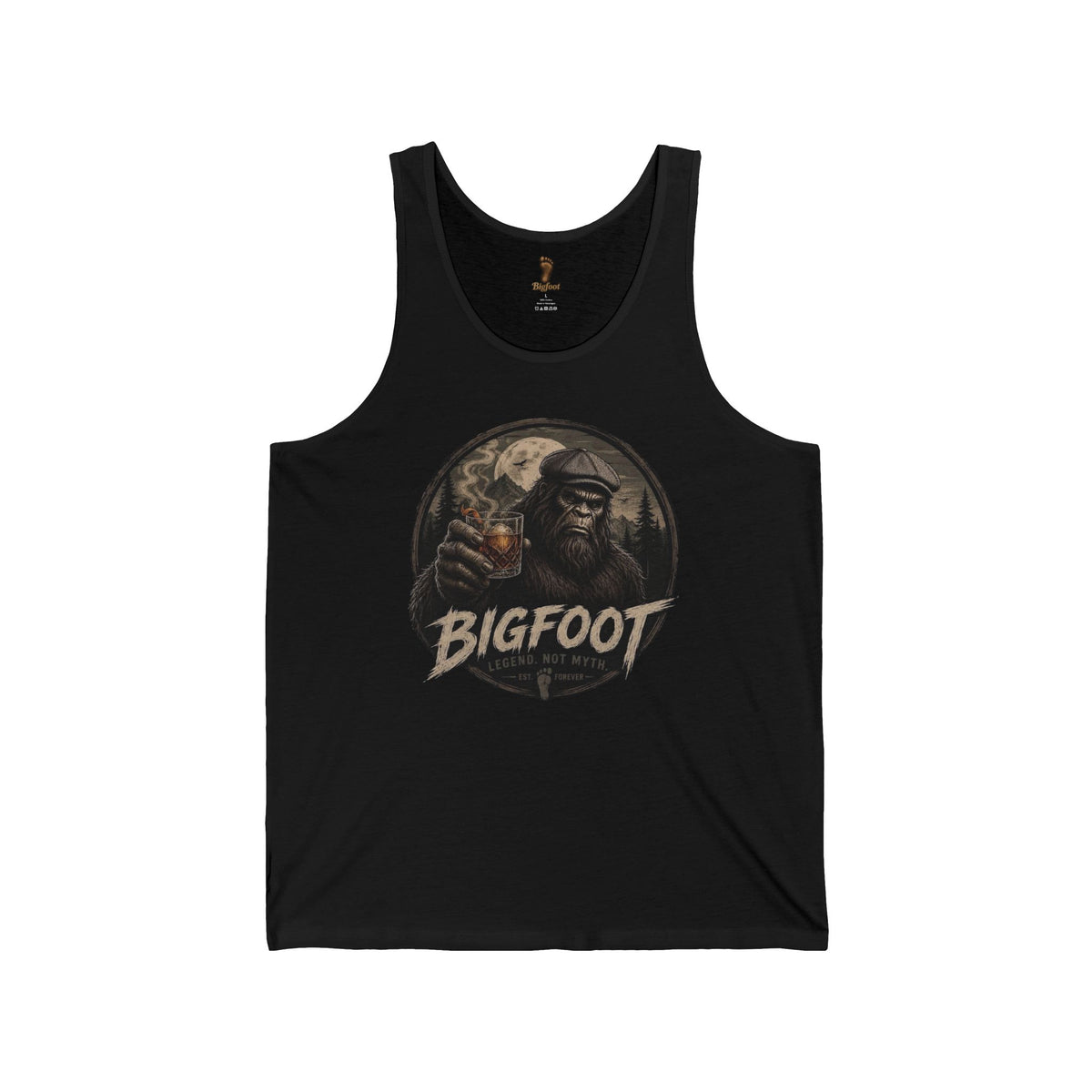 Bigfoot on the Rocks Tank