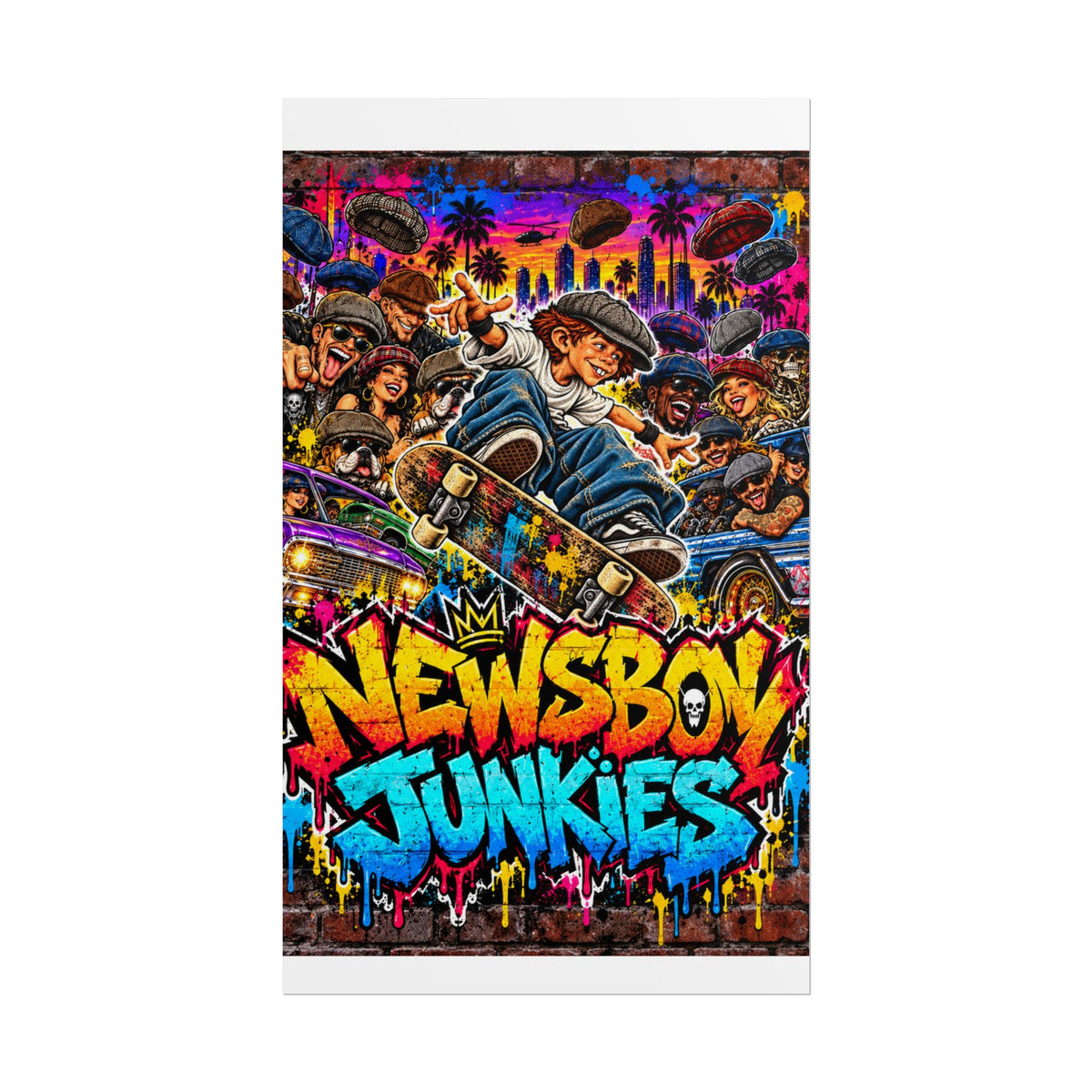 Newsboy Junkies-Posters