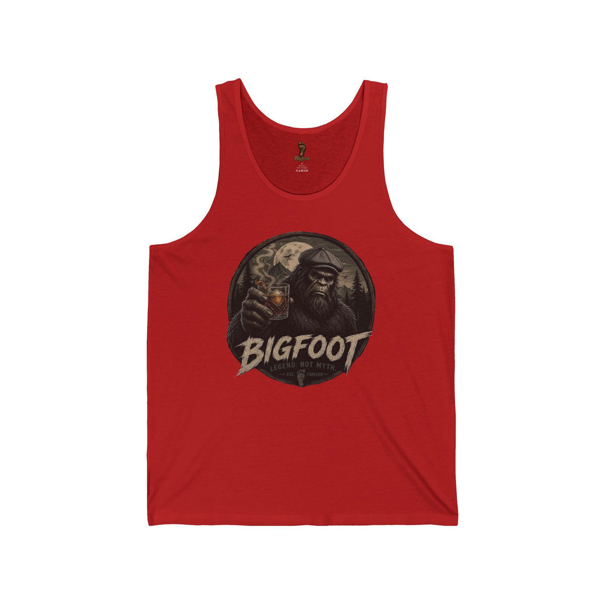 Bigfoot on the Rocks Tank