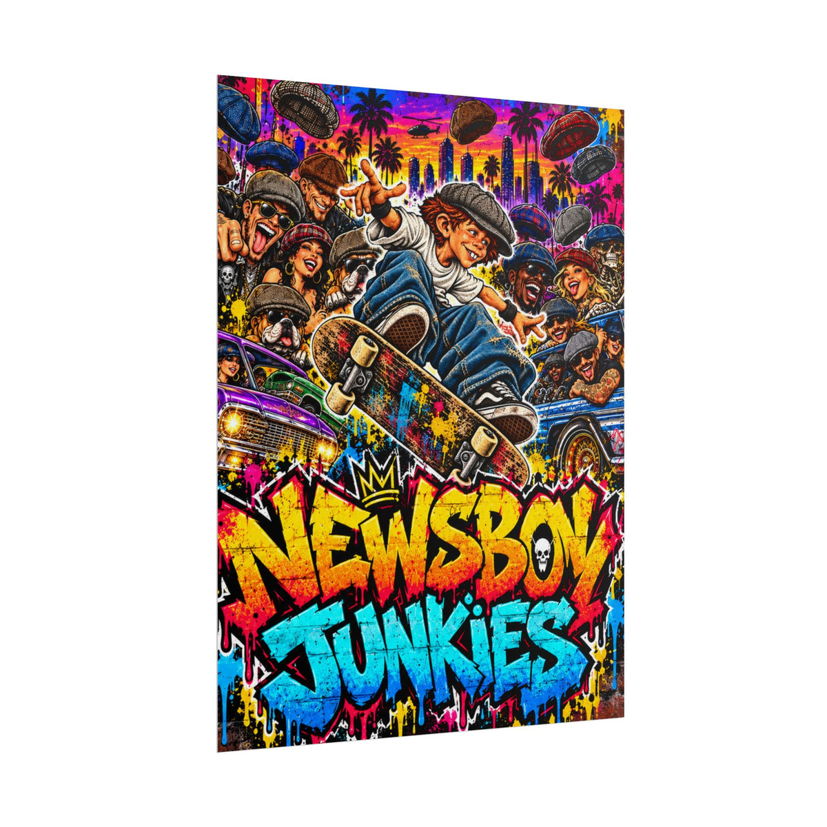 Newsboy Junkies-Posters