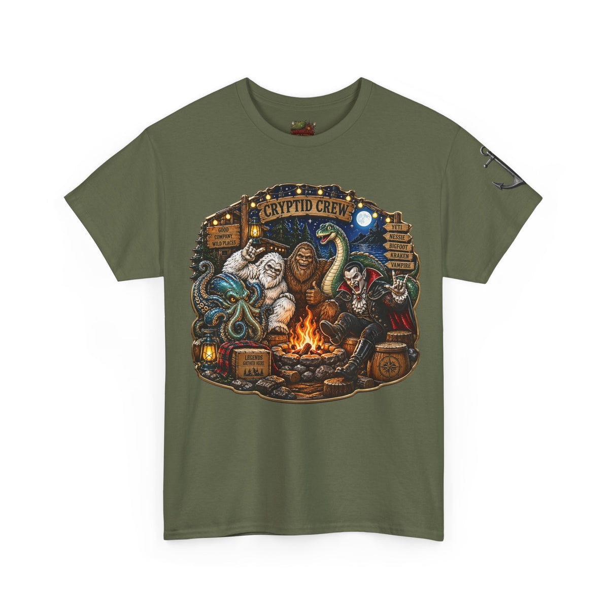 Cryptid Campfire T-Shirt
