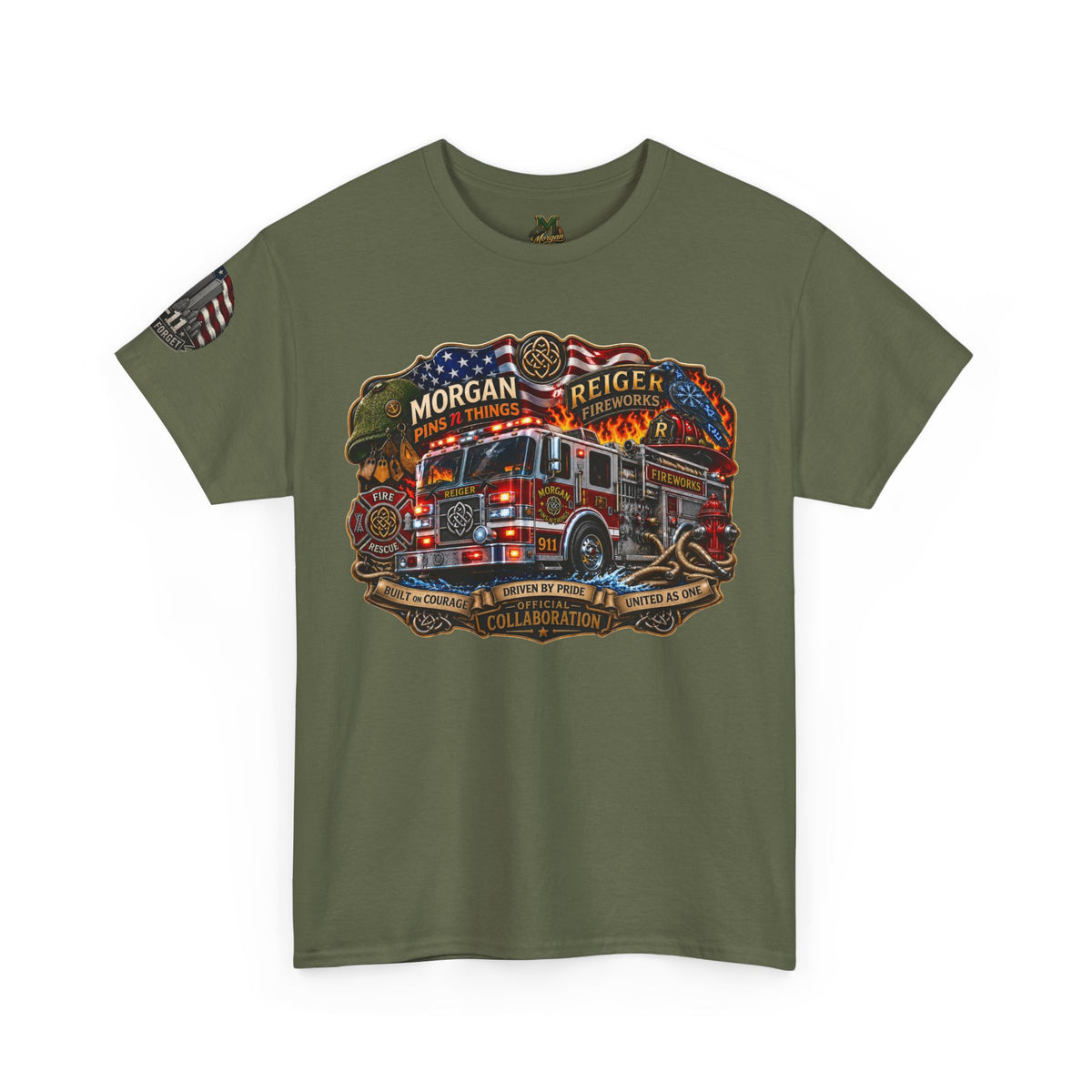 9/11 — 25-Year Collaboration | Morgan Pins n Things × Reiger Pinworks