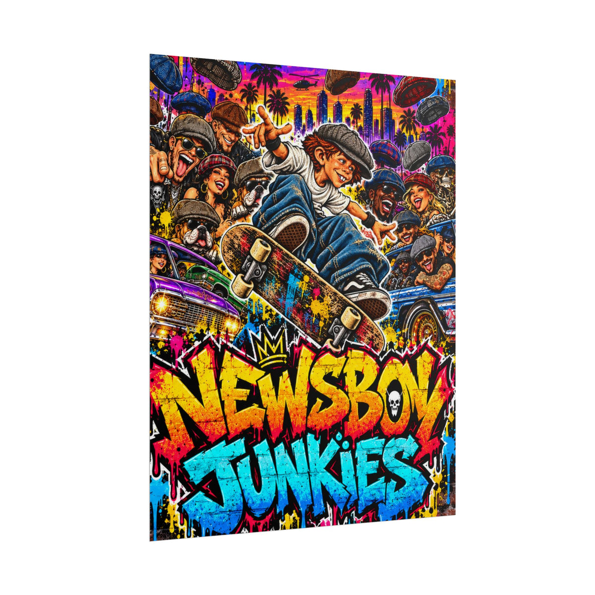Newsboy Junkies-Posters