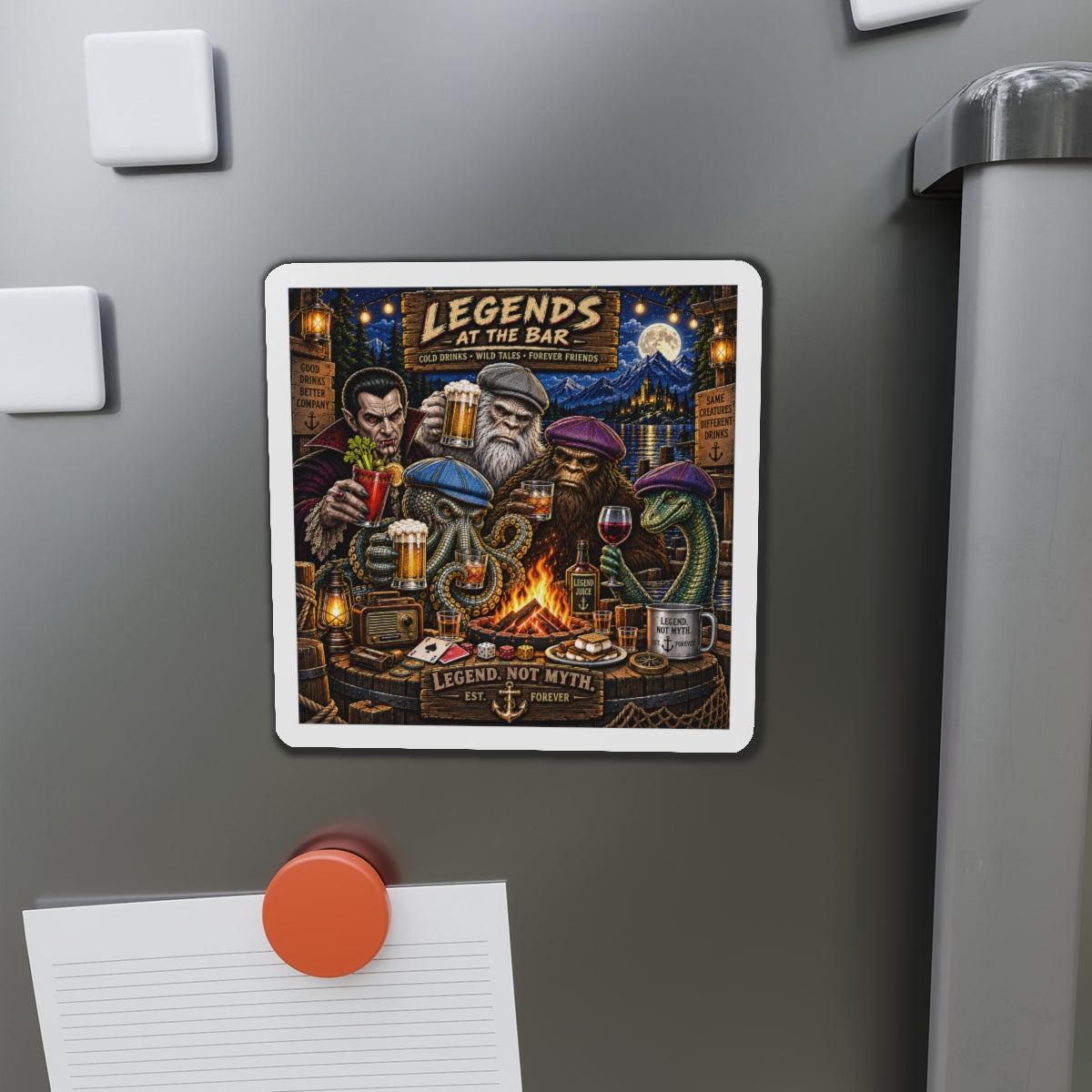 Legends at the bar Magnets