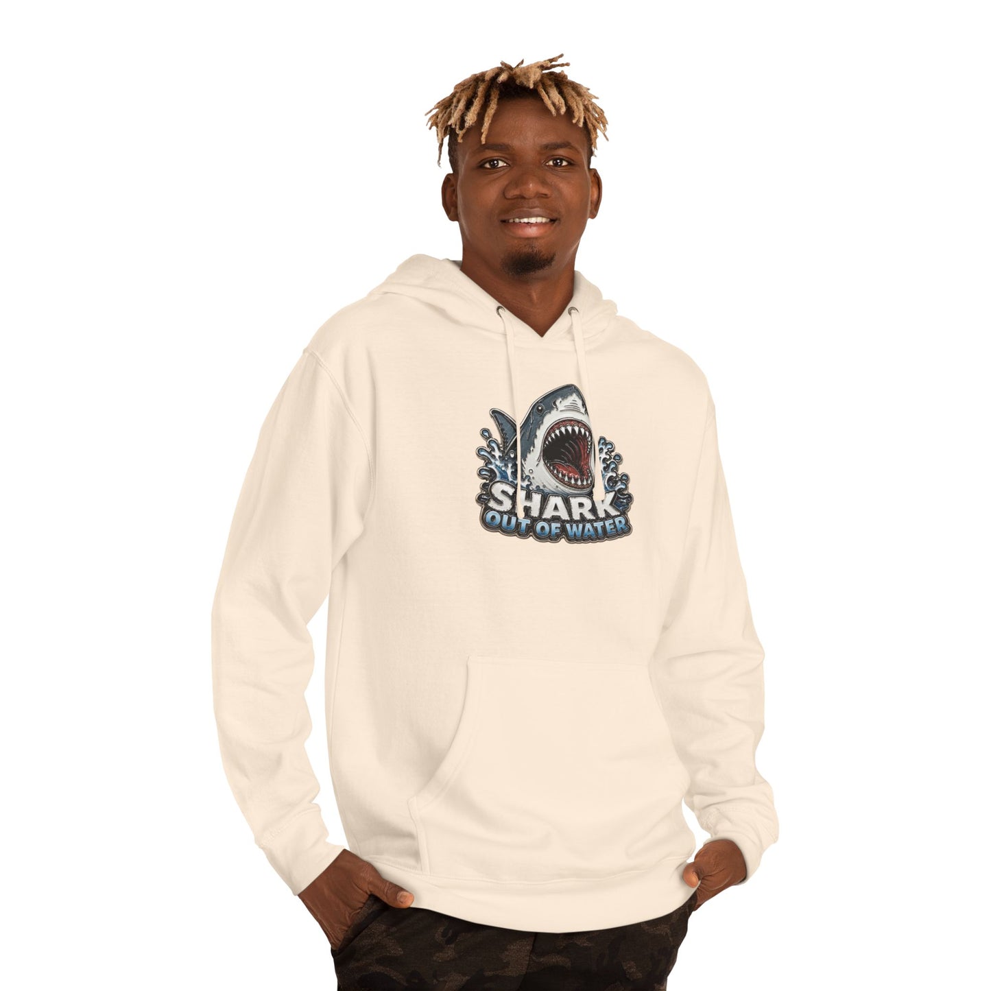 Shark out of Water Hoodie