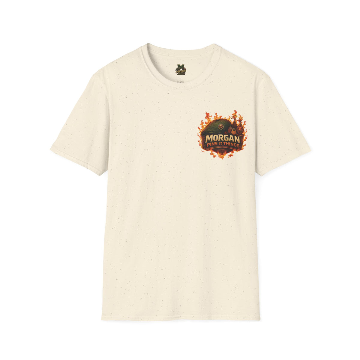 Morgan Pins n Thing Flaming Logo