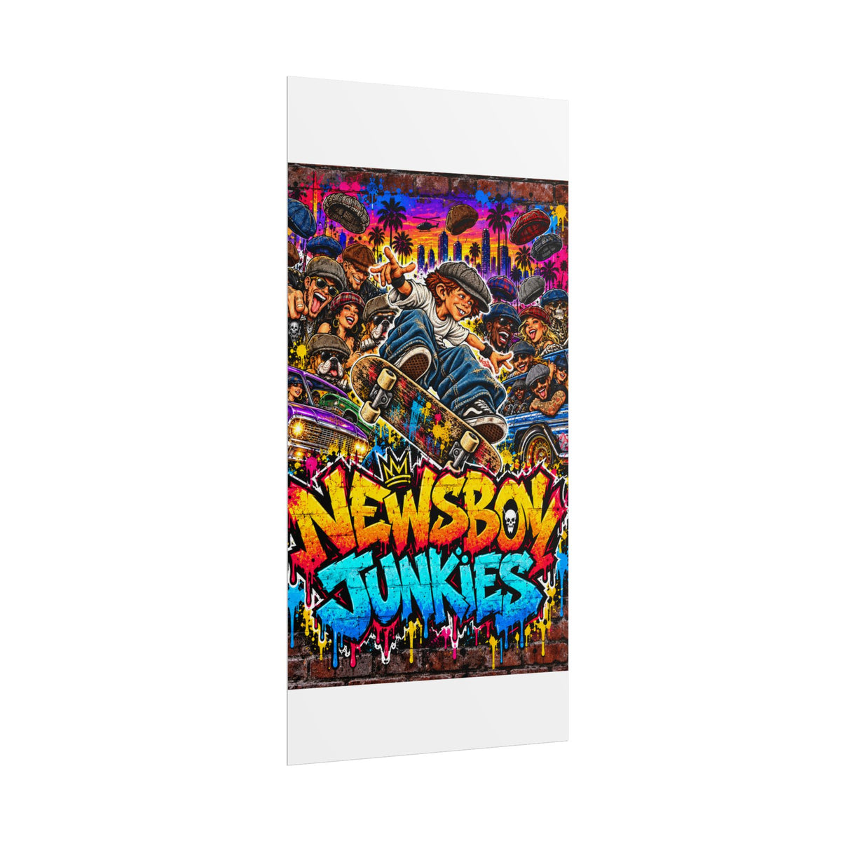 Newsboy Junkies-Posters