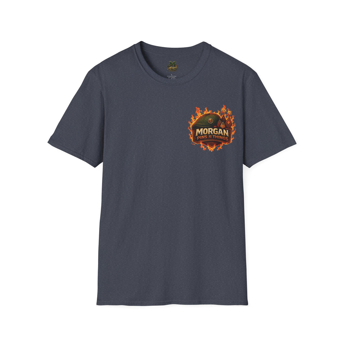 Morgan Pins n Thing Flaming Logo