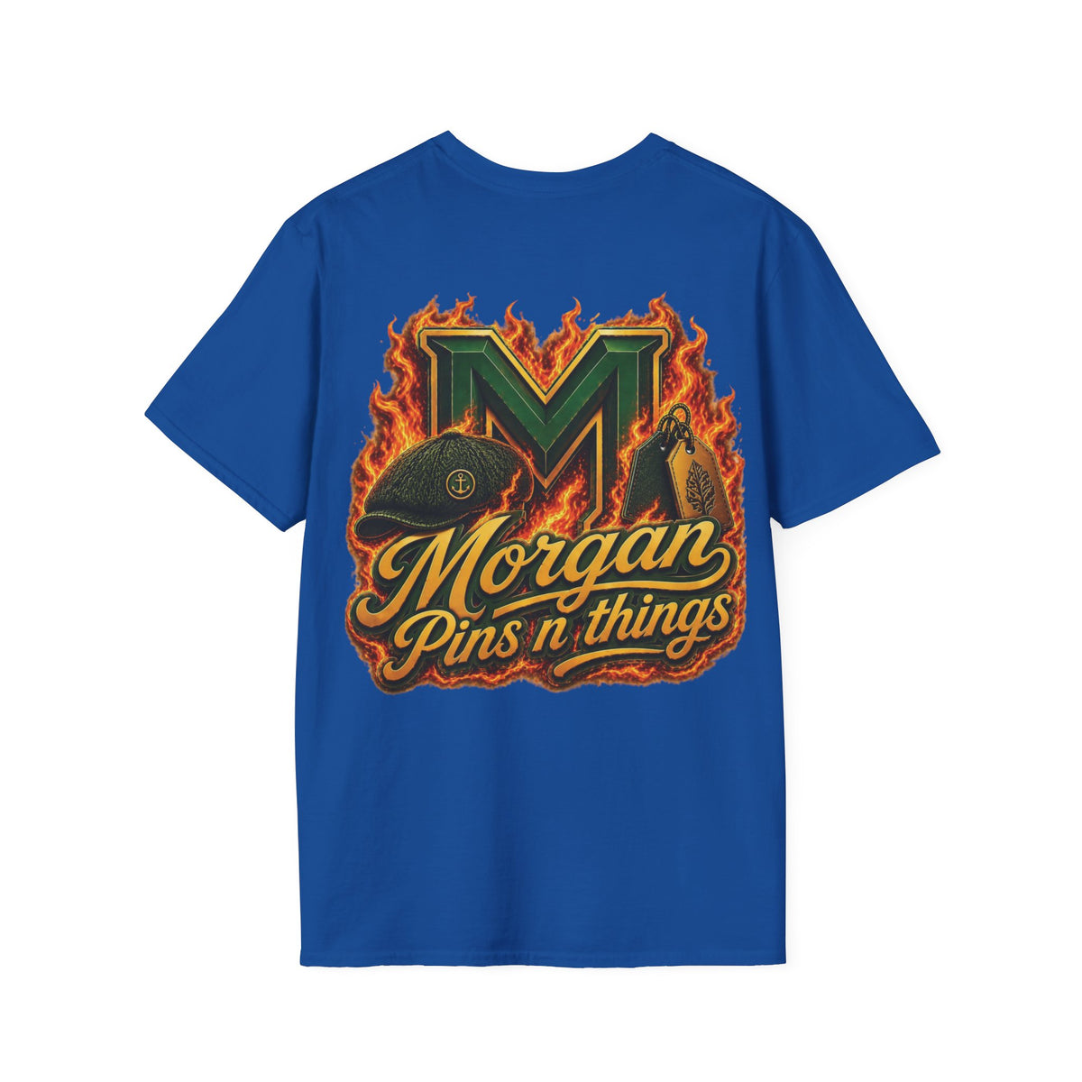 Morgan Pins n Thing Flaming Logo