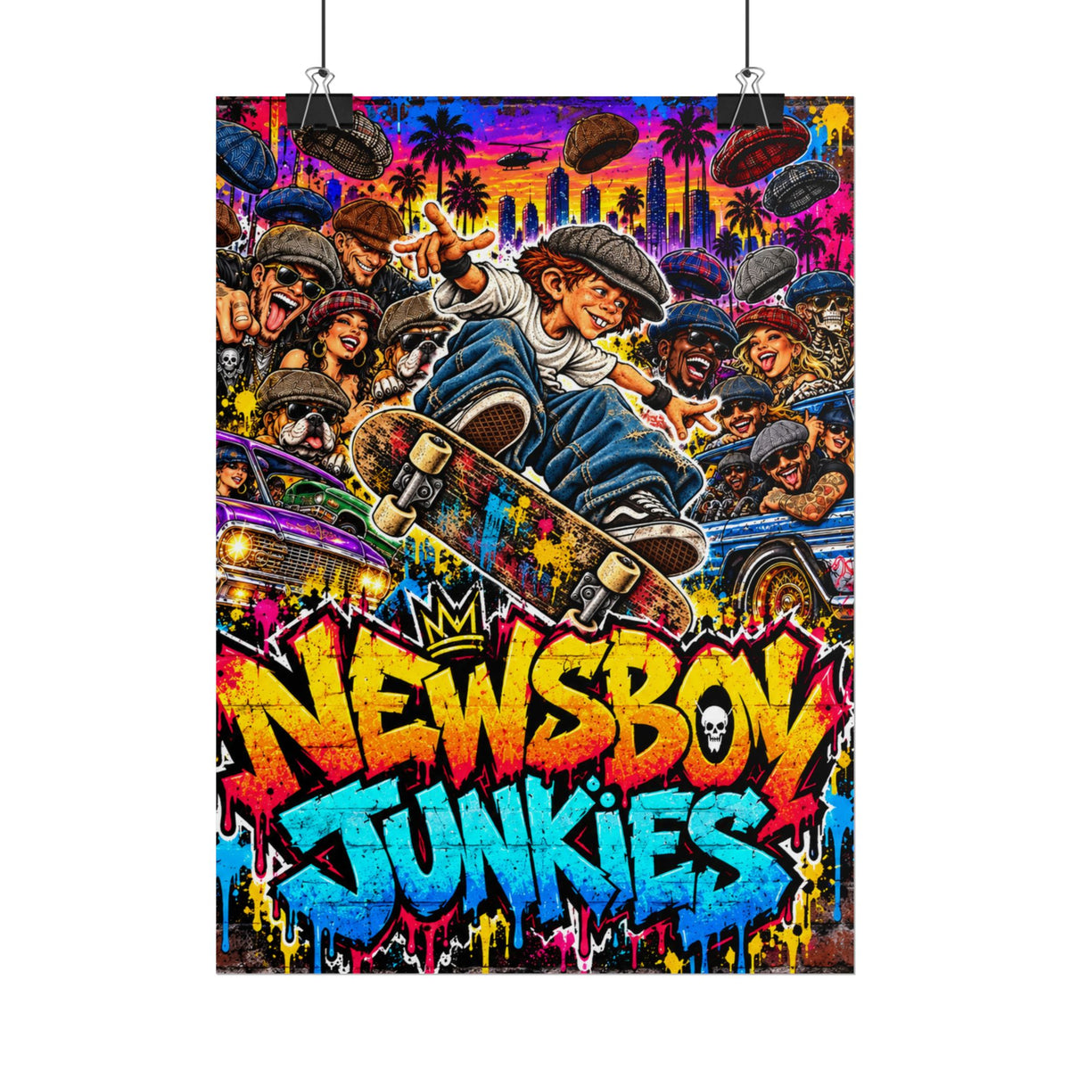 Newsboy Junkies-Posters