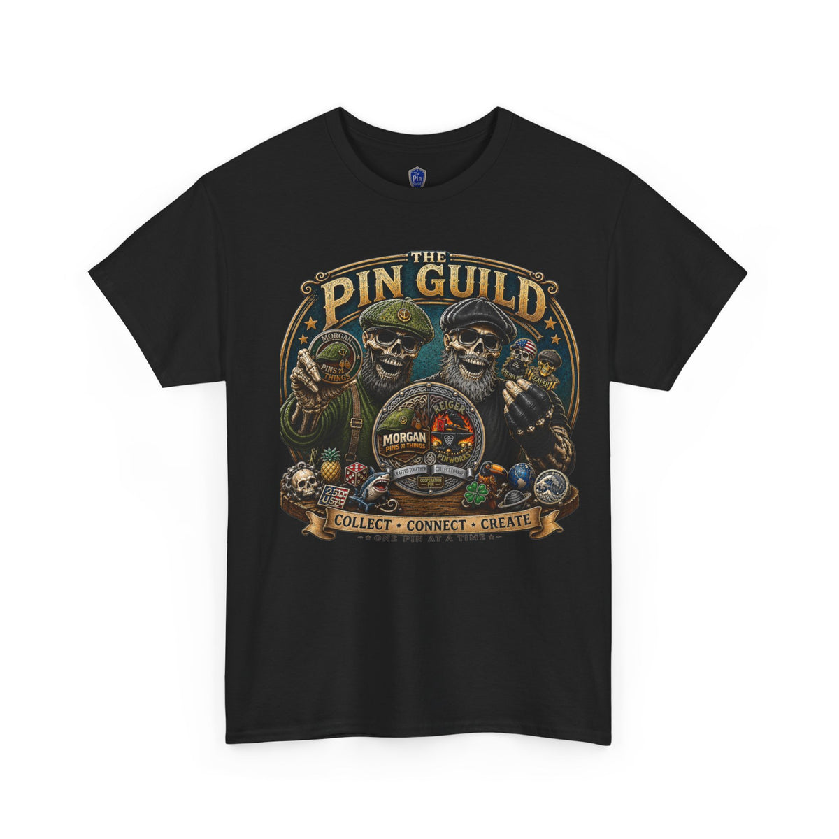 Pin Guild Skull Collector Tee