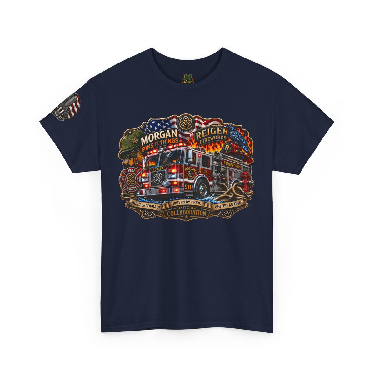 9/11 — 25-Year Collaboration | Morgan Pins n Things × Reiger Pinworks
