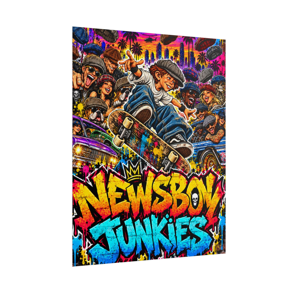 Newsboy Junkies-Posters