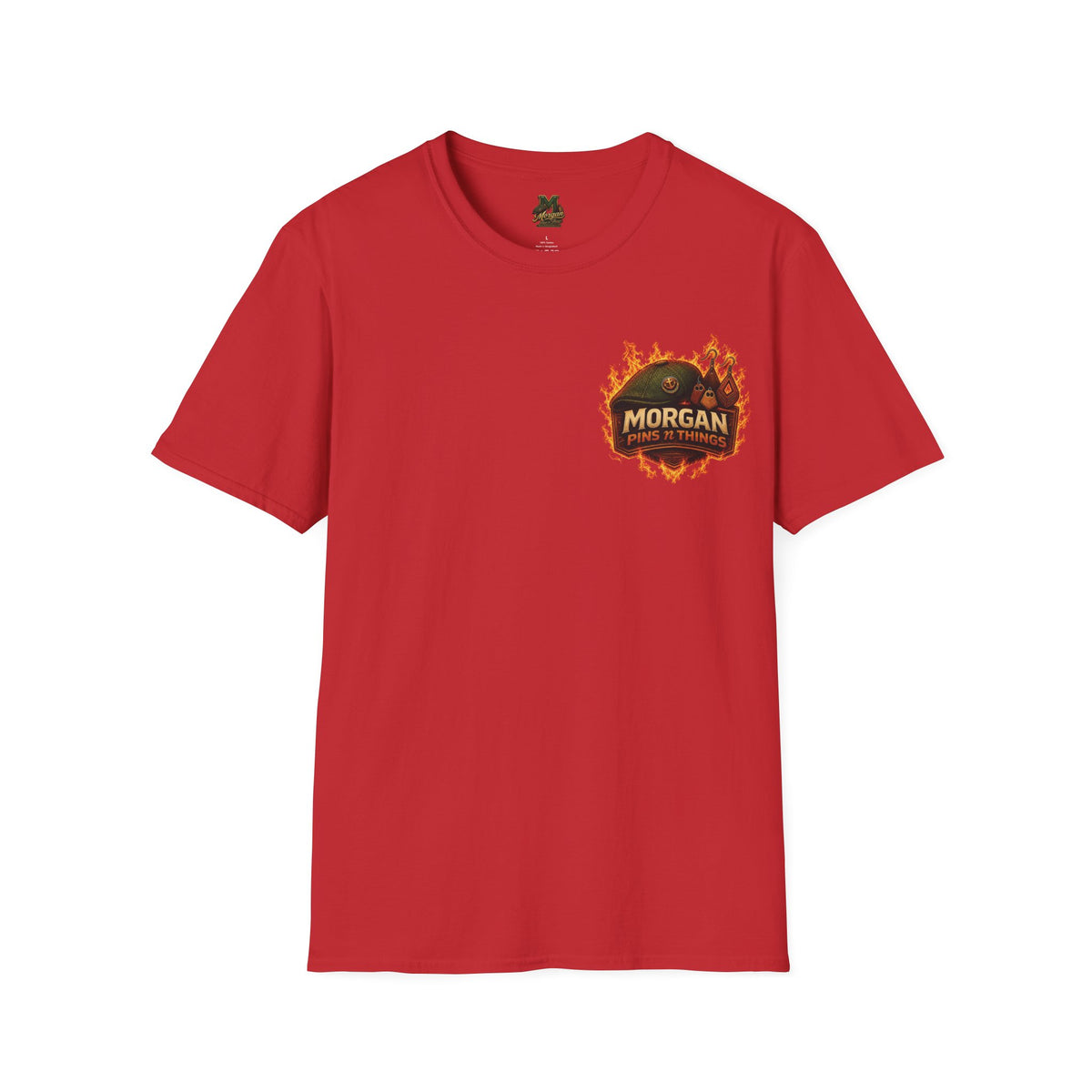 Morgan Pins n Thing Flaming Logo