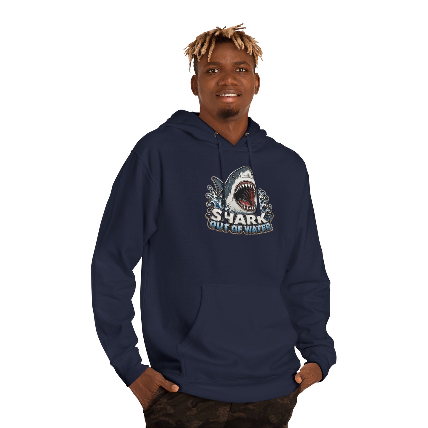 Shark out of Water Hoodie