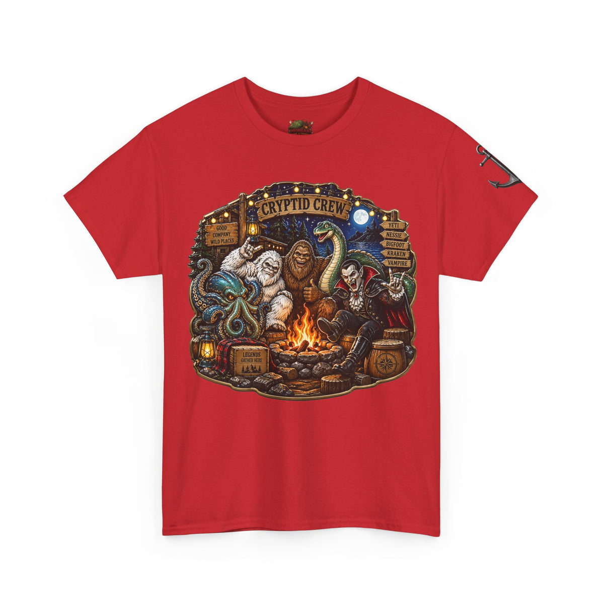 Cryptid Campfire T-Shirt