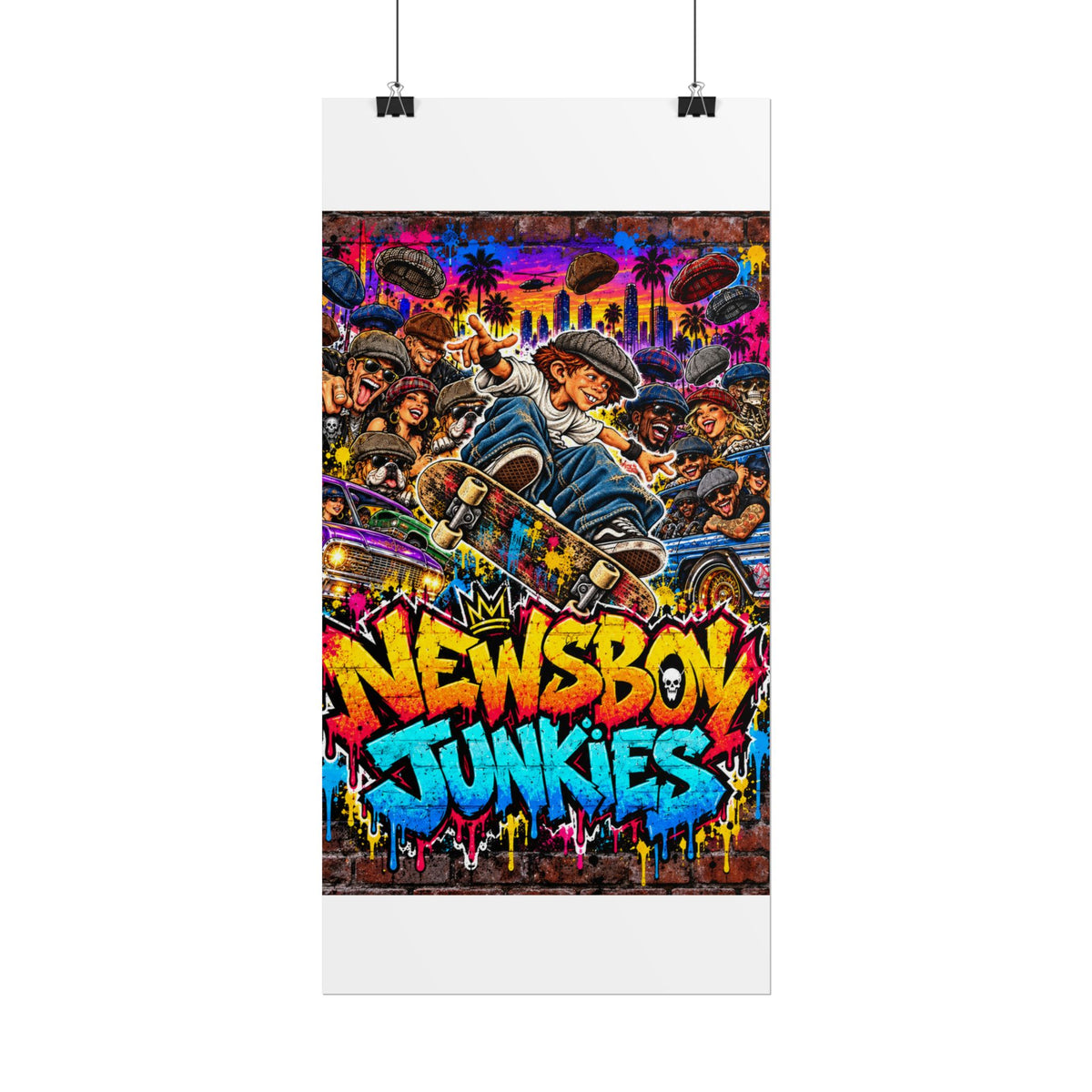Newsboy Junkies-Posters