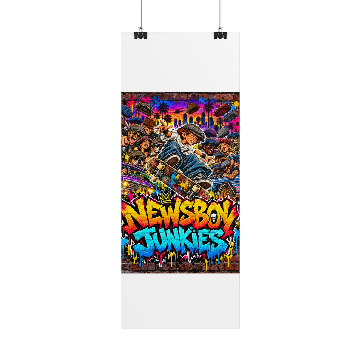 Newsboy Junkies-Posters