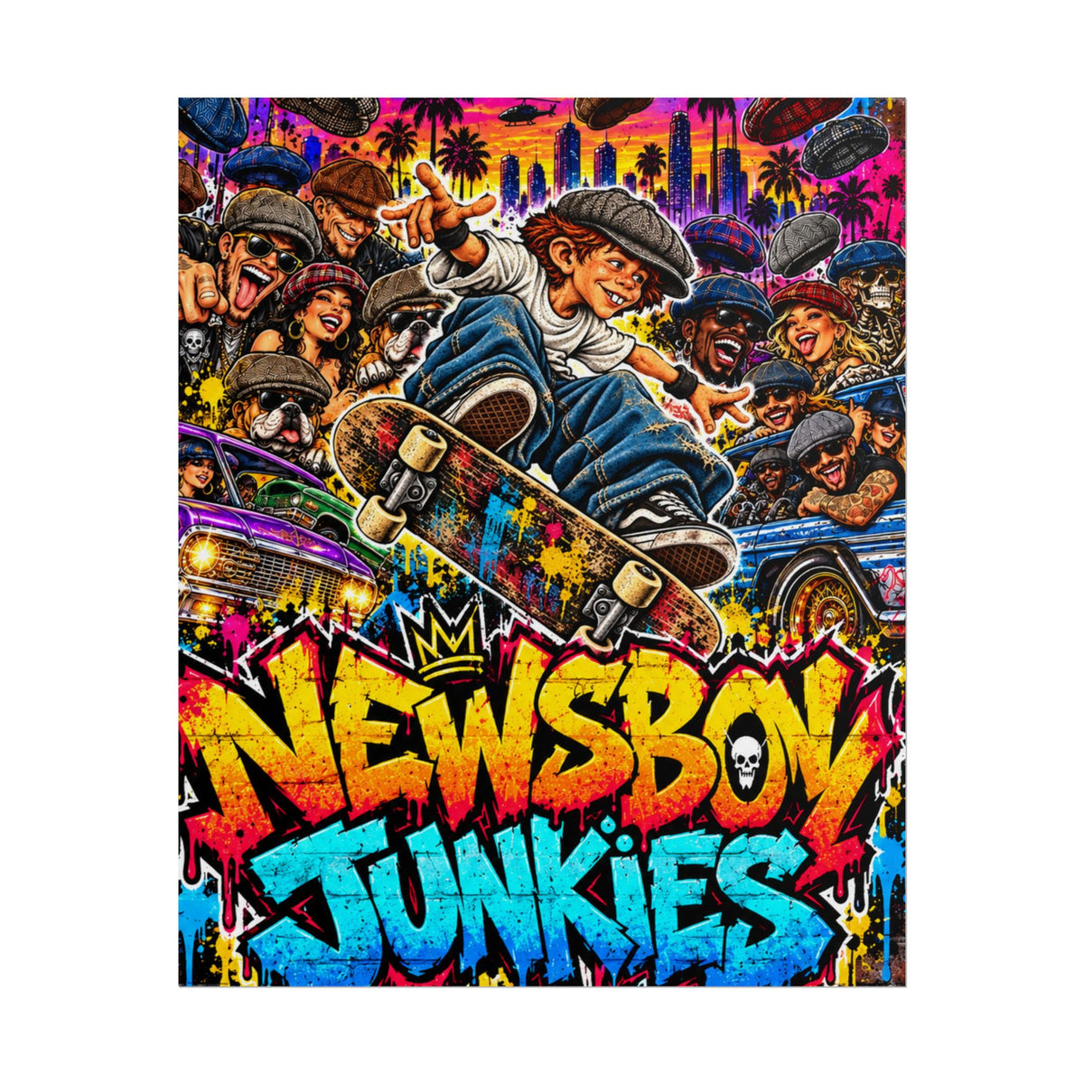 Newsboy Junkies-Posters