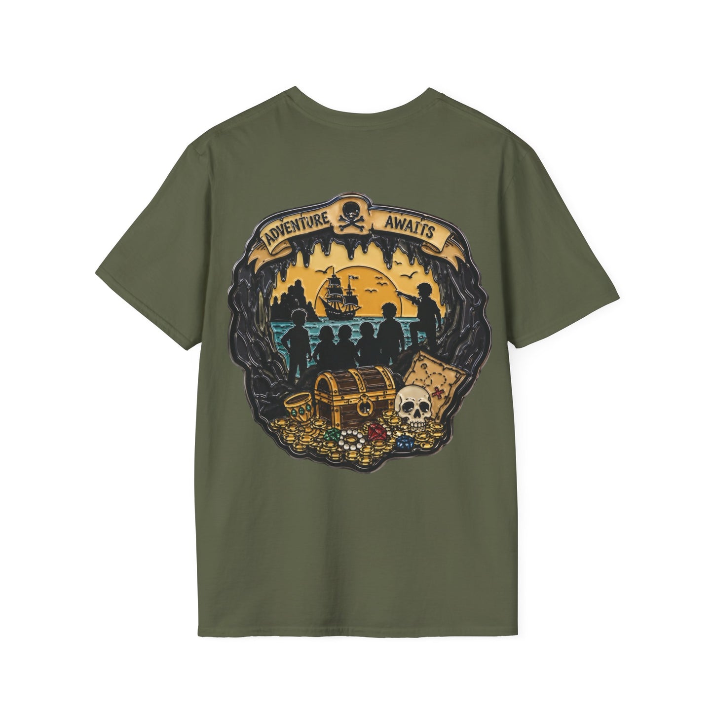 Adventure Awaits – Treasure Hunter Tee