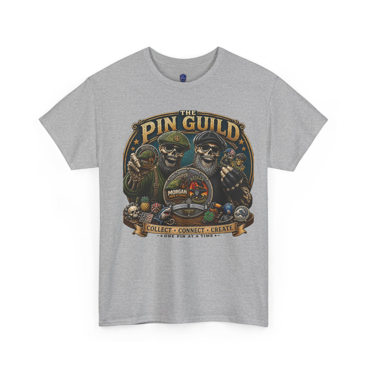 Pin Guild Skull Collector Tee