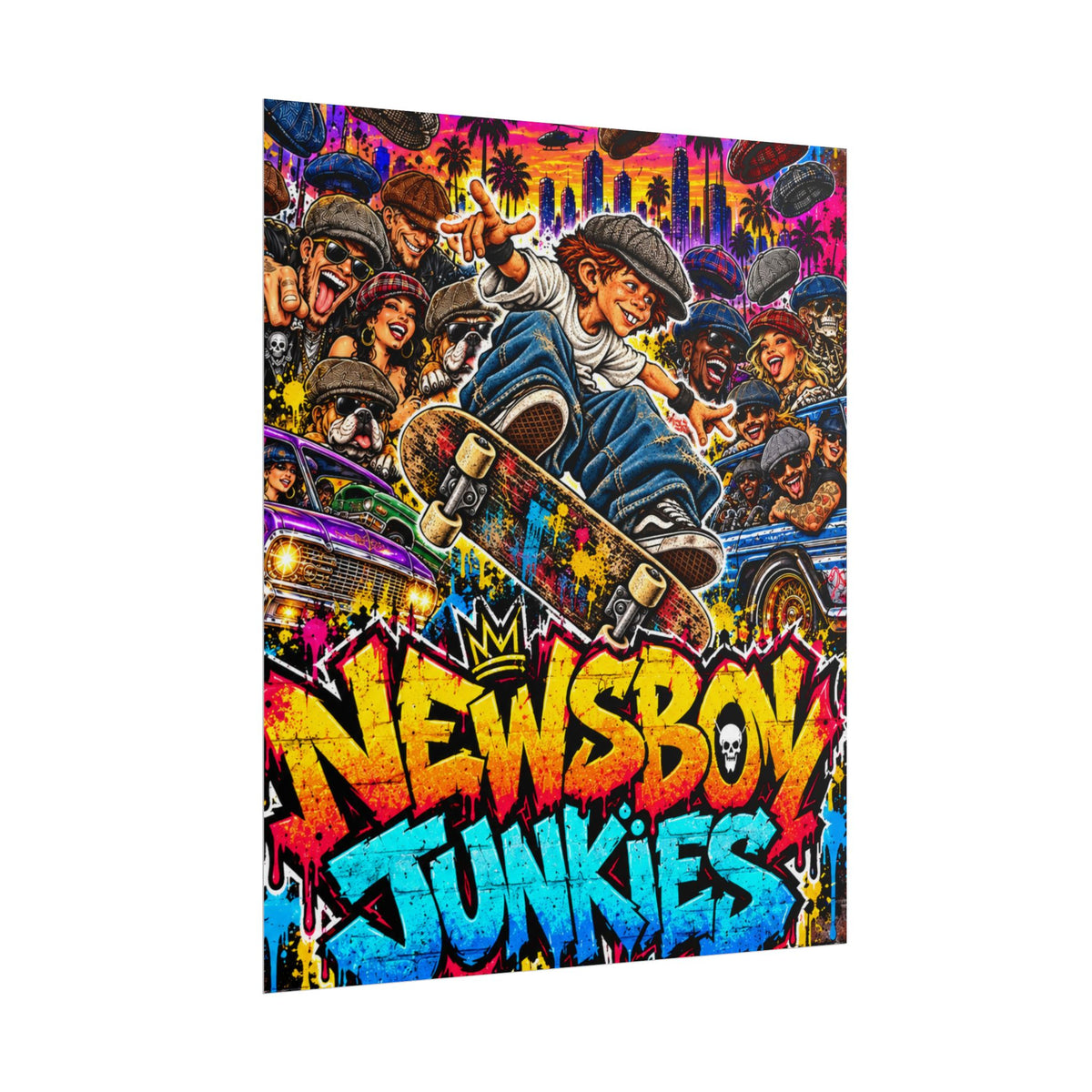Newsboy Junkies-Posters