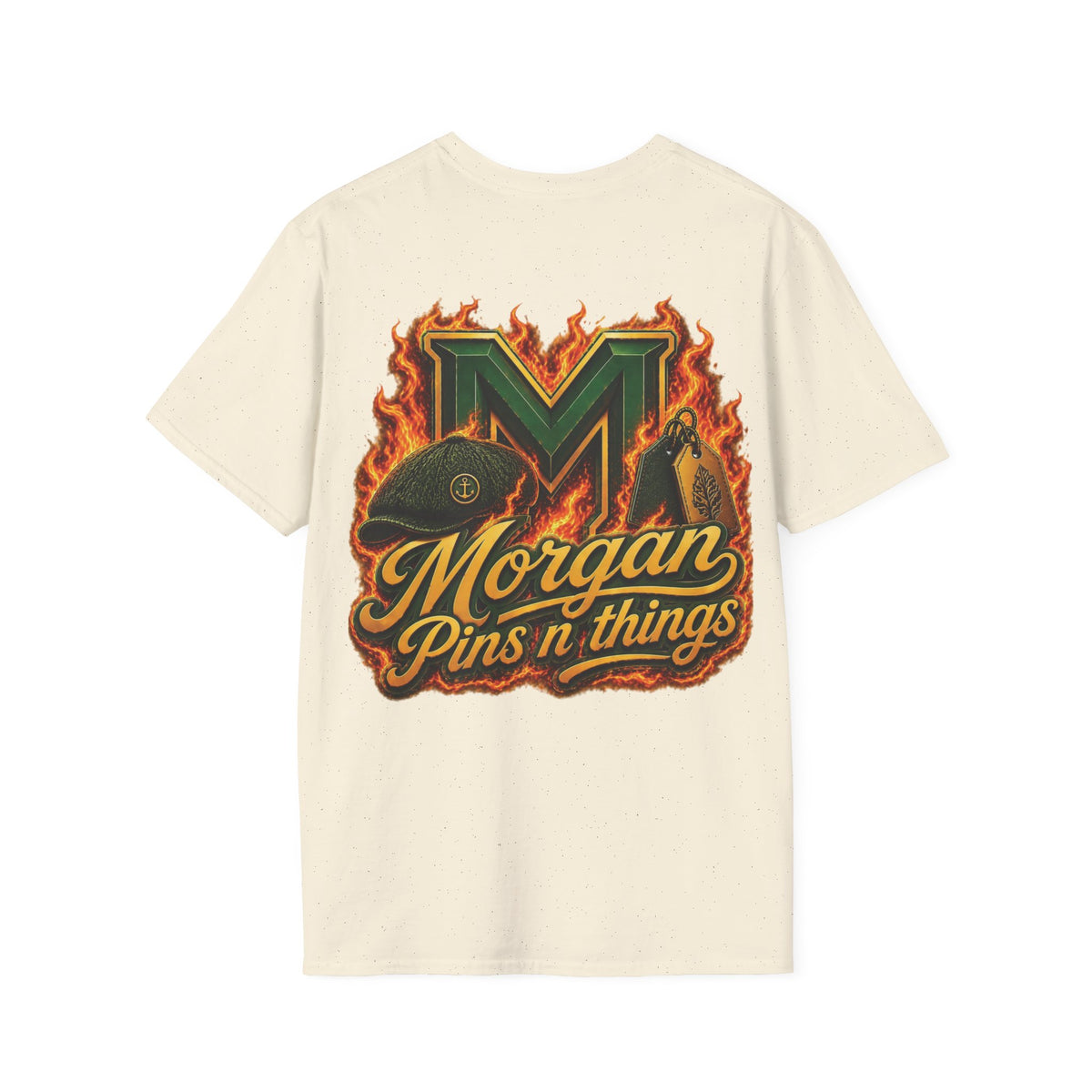 Morgan Pins n Thing Flaming Logo