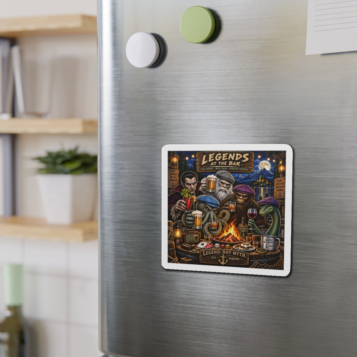 Legends at the bar Magnets