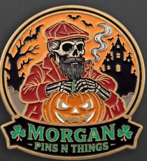 Morgan Pins N Things × Reiger Pinworks — Halloween Collaboration
