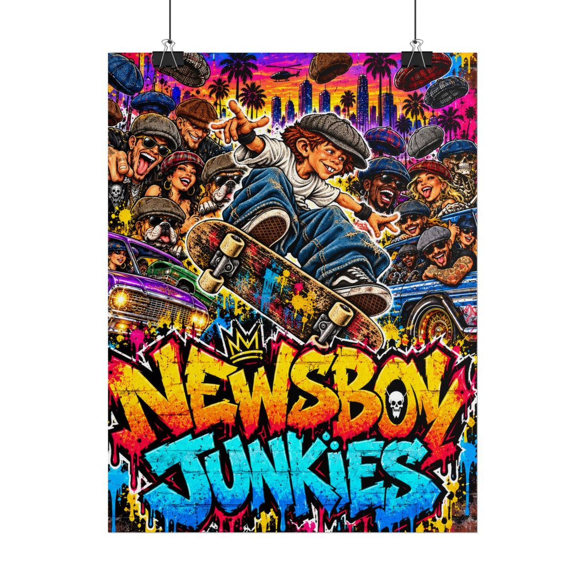 Newsboy Junkies-Posters