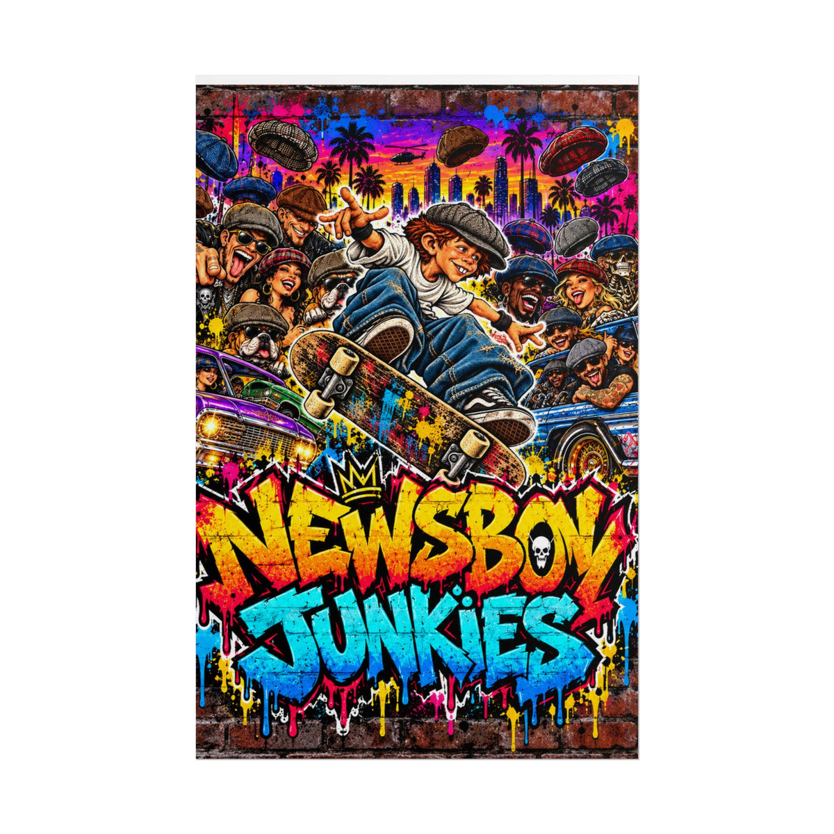 Newsboy Junkies-Posters
