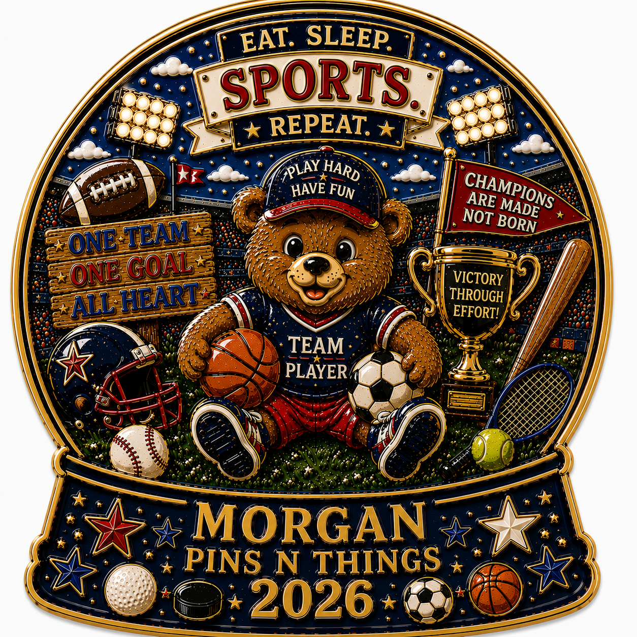 Eat. Sleep. Sports. Repeat. – 2026 Limited Edition