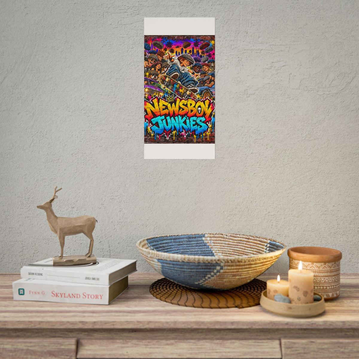 Newsboy Junkies-Posters