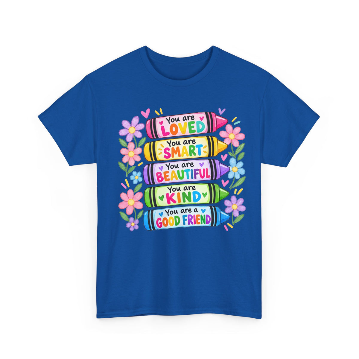 Crayon Positive Affirmations T-Shirt