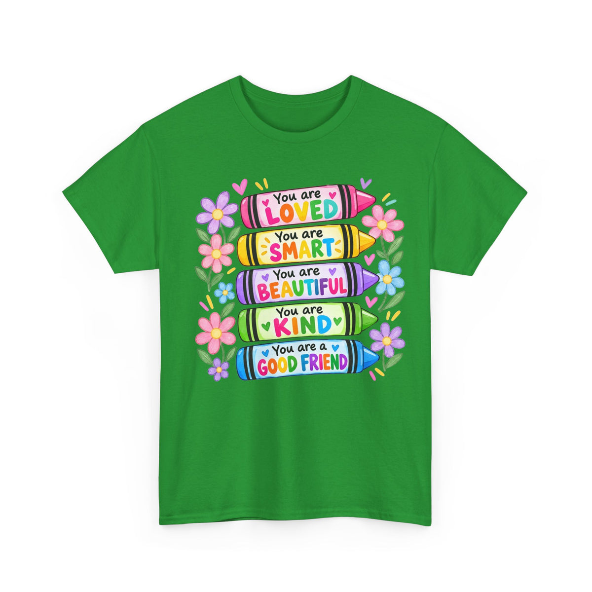 Crayon Positive Affirmations T-Shirt