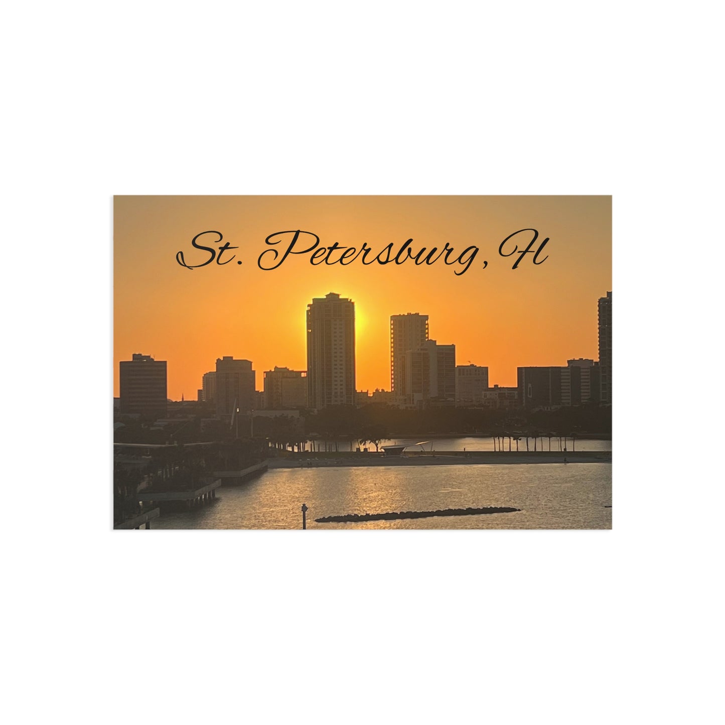 St. Petersburg skyline