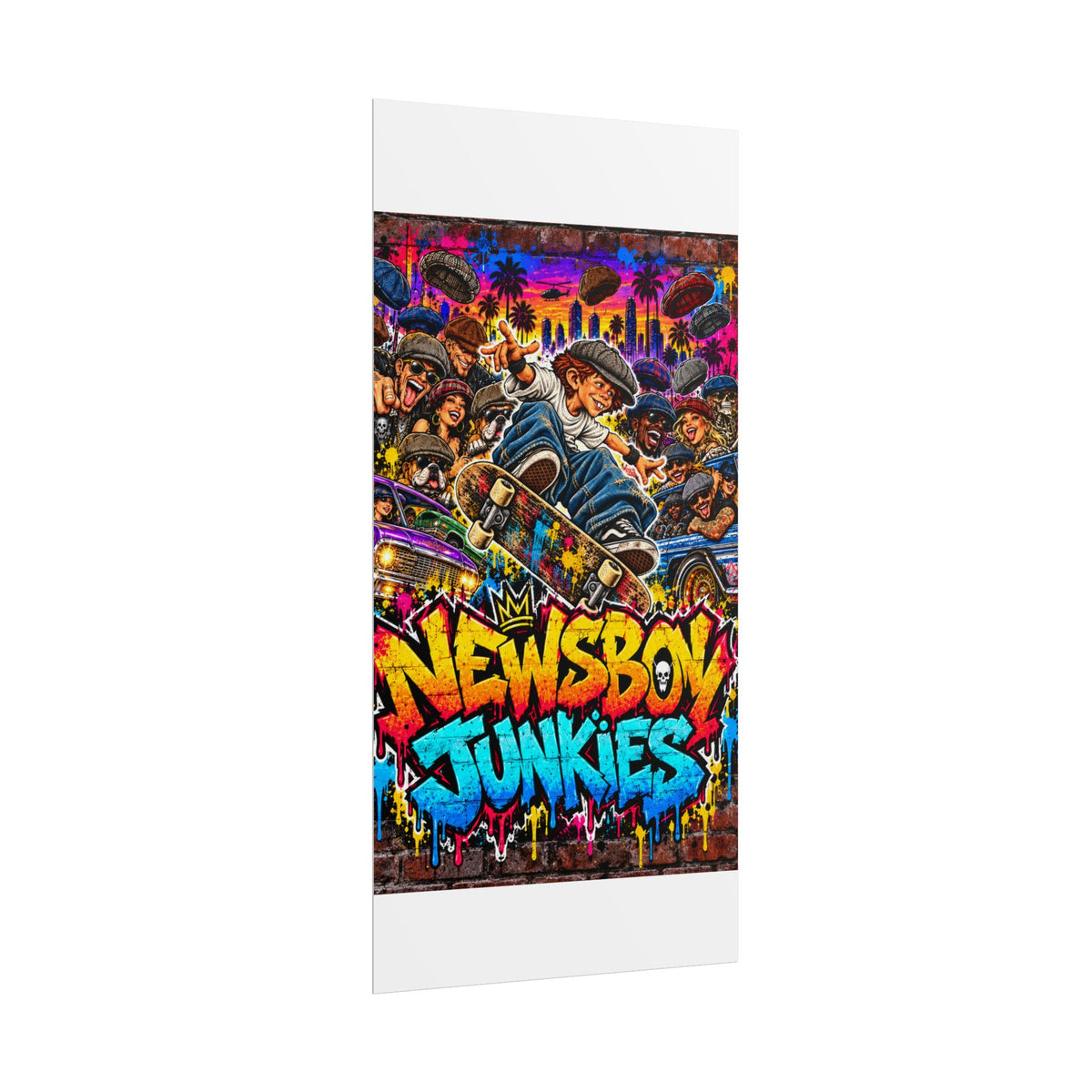 Newsboy Junkies-Posters
