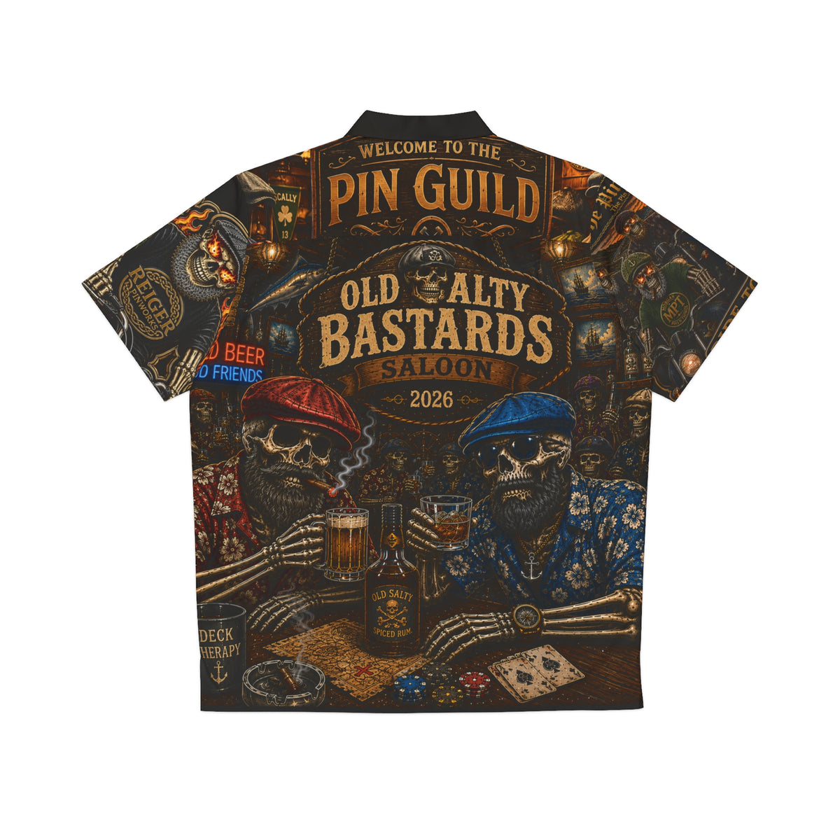 The Pin Guild Hawaiian Shirt