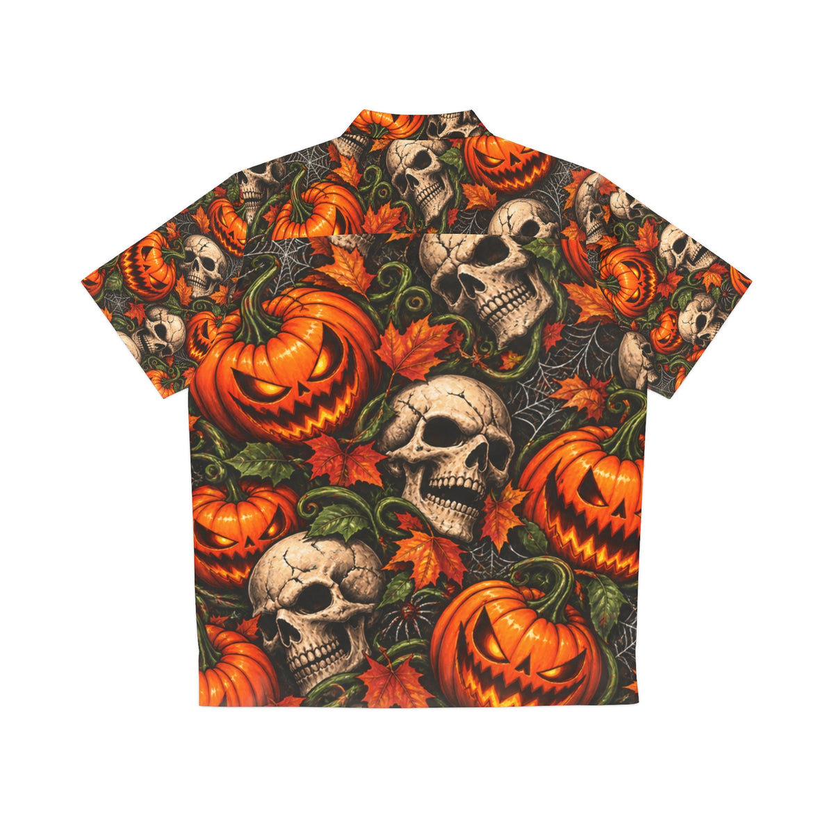Pumpkin Graveyard Hawaiian Shirt