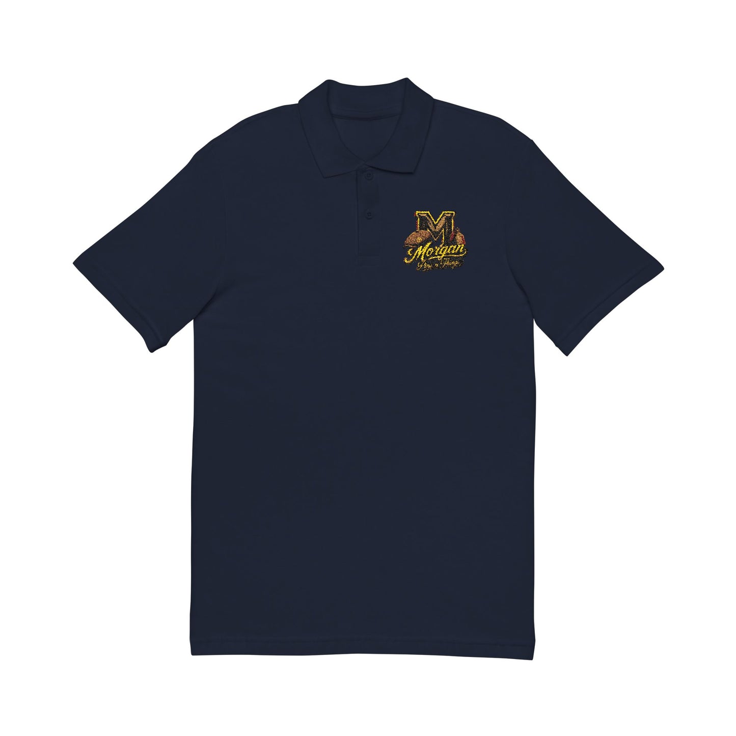Morgan Pins n Things Logo Polo