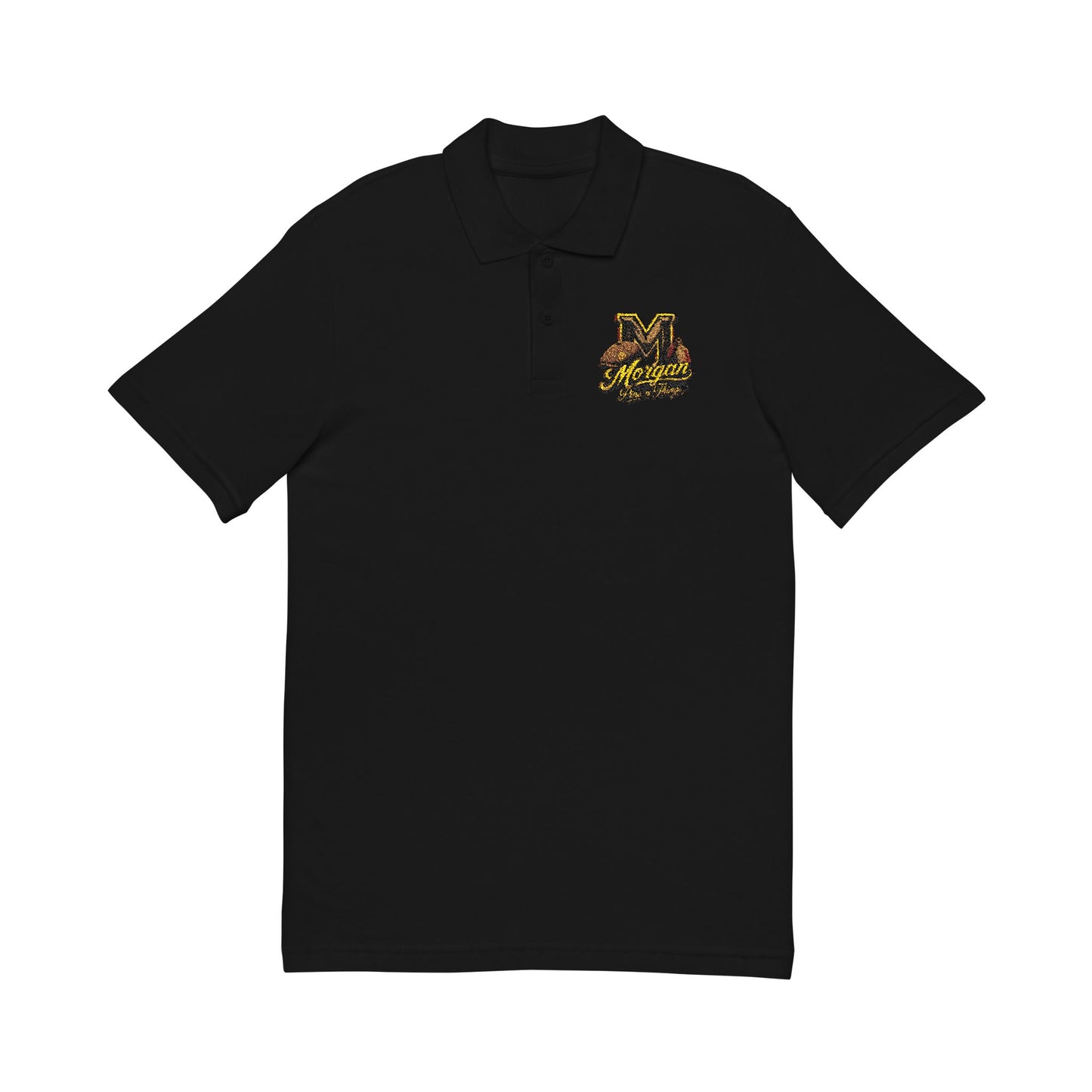 Morgan Pins n Things Logo Polo