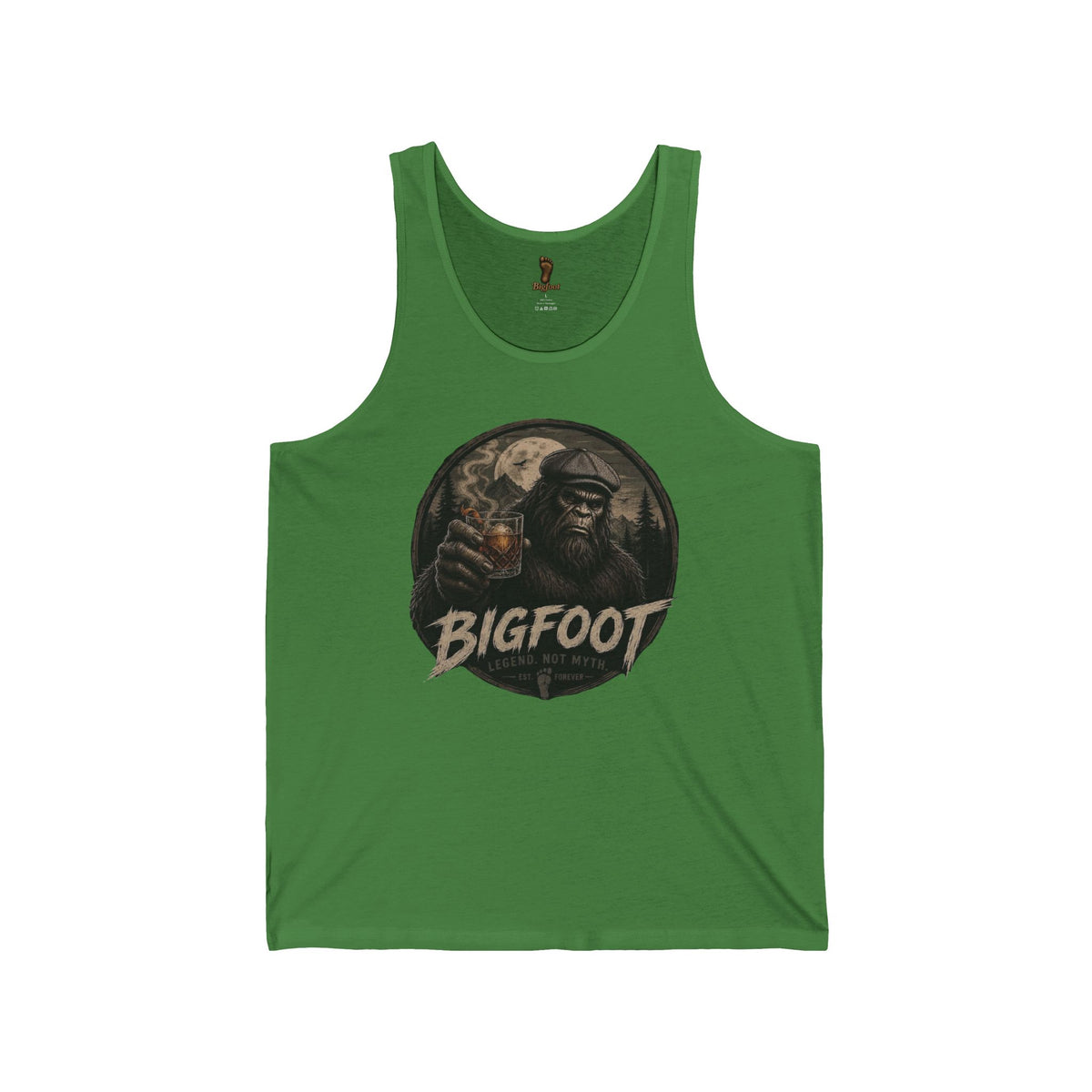 Bigfoot on the Rocks Tank