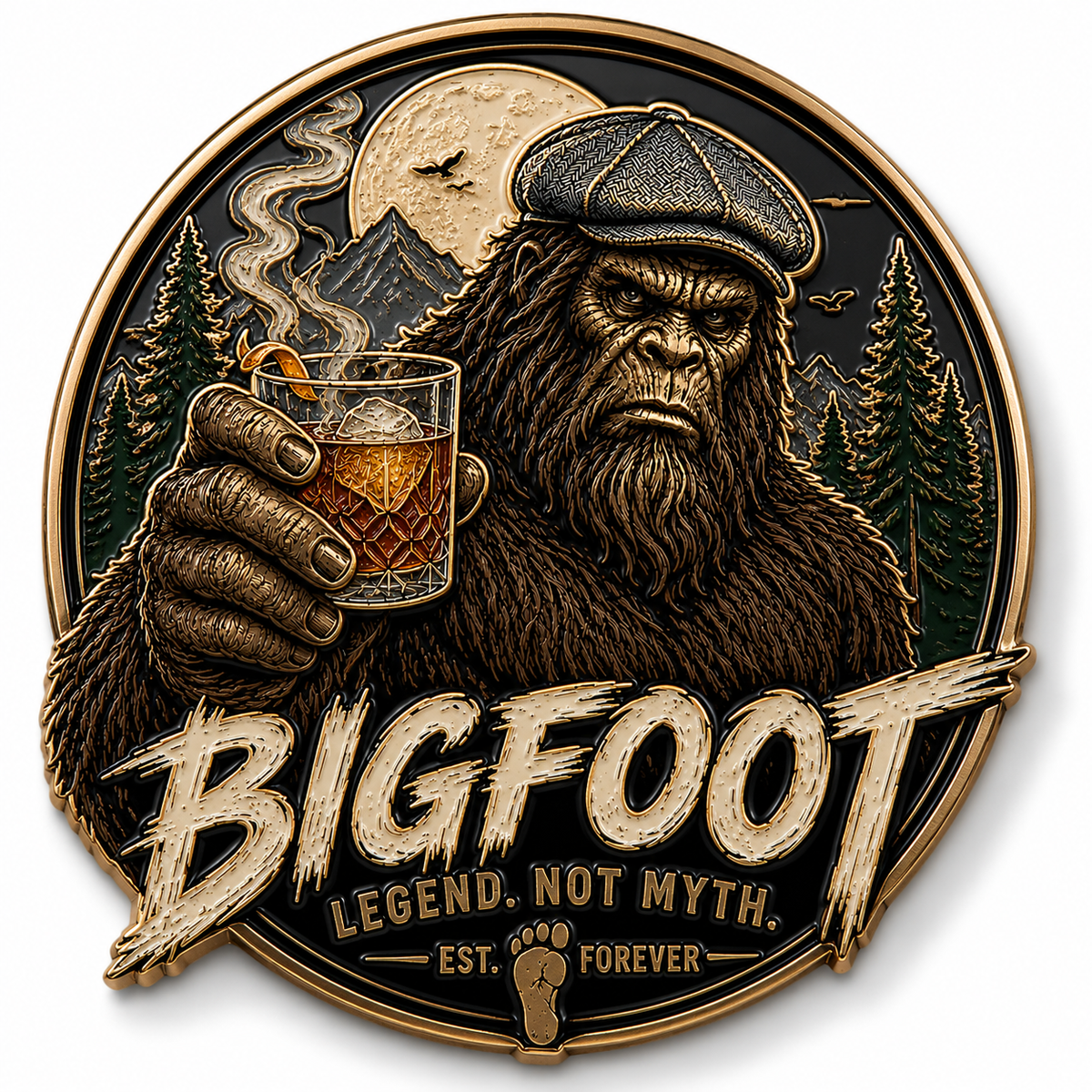 BIGFOOT ON THE ROCKS