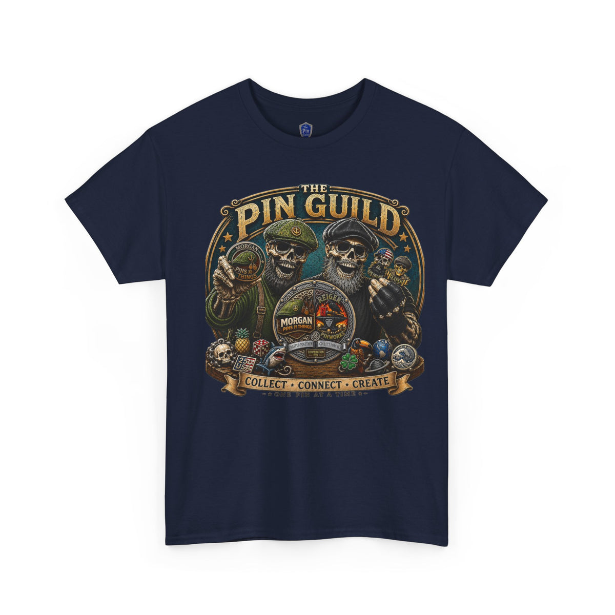 Pin Guild Skull Collector Tee